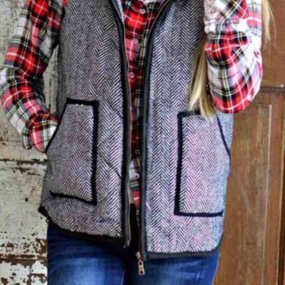 Herringbone Vest